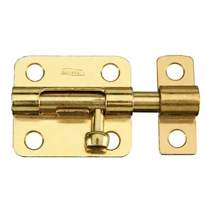 National Hardware Barrel Bolt Gold 2.5inch